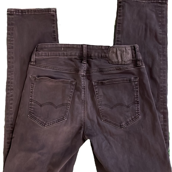 Black American Eagle Size 28 Original Straight Jeans - Picture 2 of 2